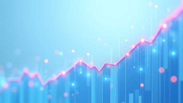 Grafiek toont gestage groei van Monthly Recurring Revenue (MRR) met een opwaartse trend.