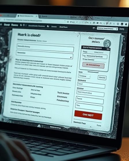 Voorbeeld van een rommelige, niet-geoptimaliseerde checkout pagina